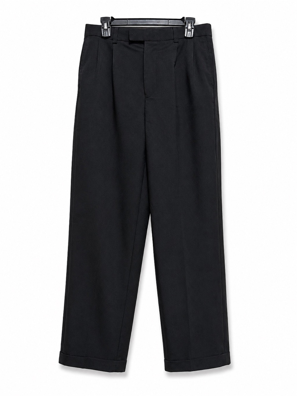 Michael Brandon Black Pleated Dress Pants 32x32